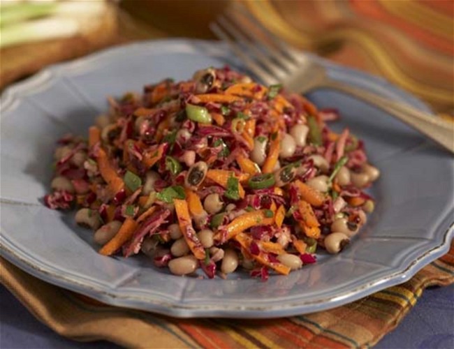 Image of Blackeyed Pea and Cabbage Slaw