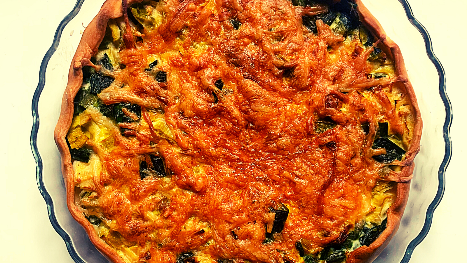 Image of Tarti quiche aux poireaux Bio et à la tomme de brebis