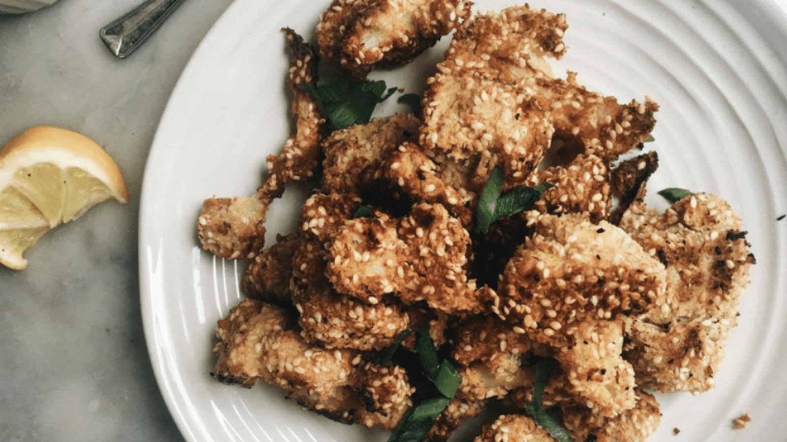 Sesame Parmesan Cauliflower Bites – kyoord