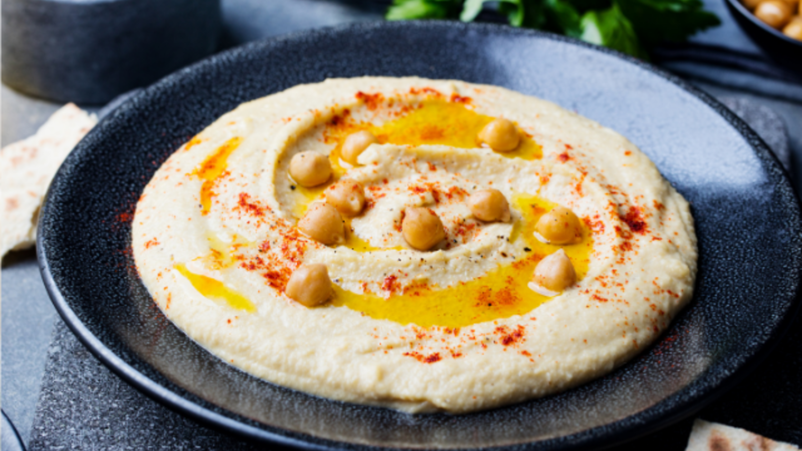 Image of Quick Garlic Hummus 