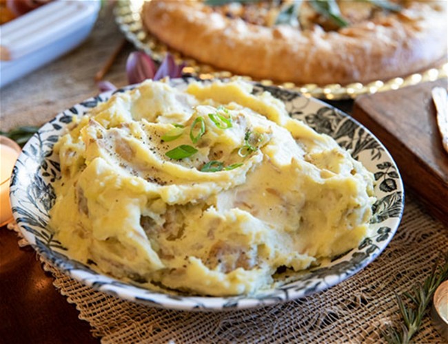 Image of Brown Butter Mashed Parsnip Dutch Yellow® Potatoes