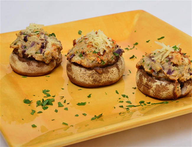 Image of Shrimp Stuffed Mushrooms