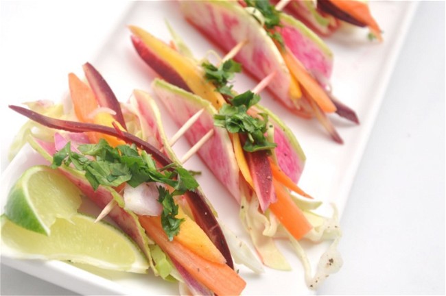 Image of Watermelon Radish Tacos