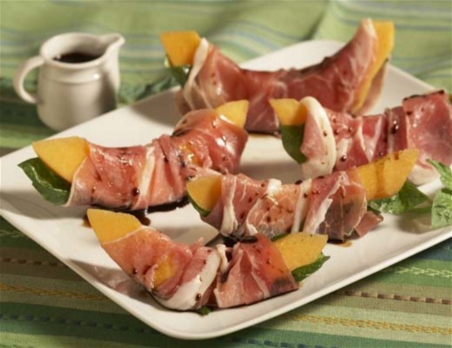 Image of Charentais Melon Prosciutto Wrap