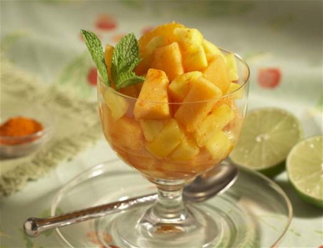 Image of Charentais Melon and Orange Salad