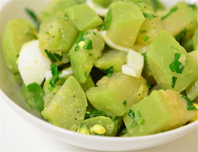 Image of Chayote Salad (Salada de Xuxu)