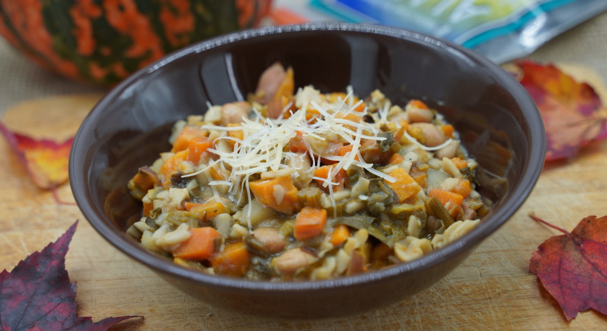 Fall Harvest Minestrone Soup with Alaria Recipe