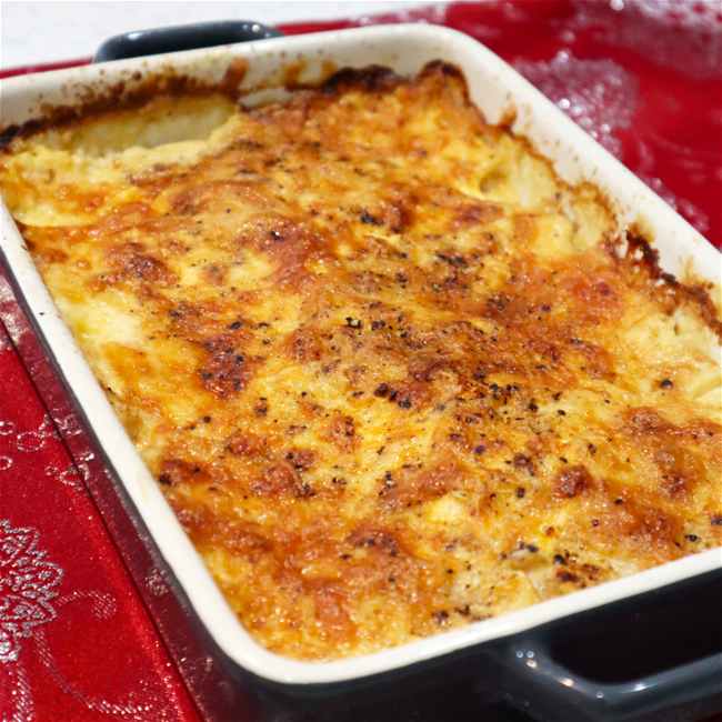 Image of Celeriac Dauphinoise with Garlic & Turmeric