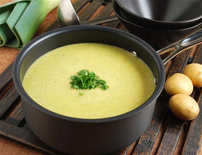 Image of Potato Spring Garlic Leek Soup
