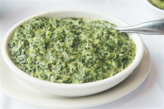 Image of Creamed Spinach Sauce Recipe