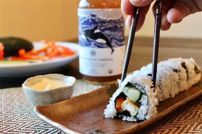 Image of Apple State Sushi Rice and Sauce 