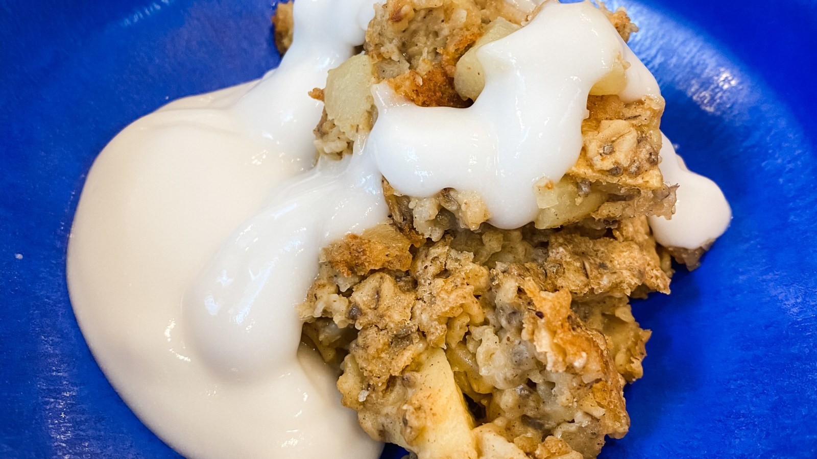 Image of Apple Cinnamon Baked Oatmeal with Plant Protein