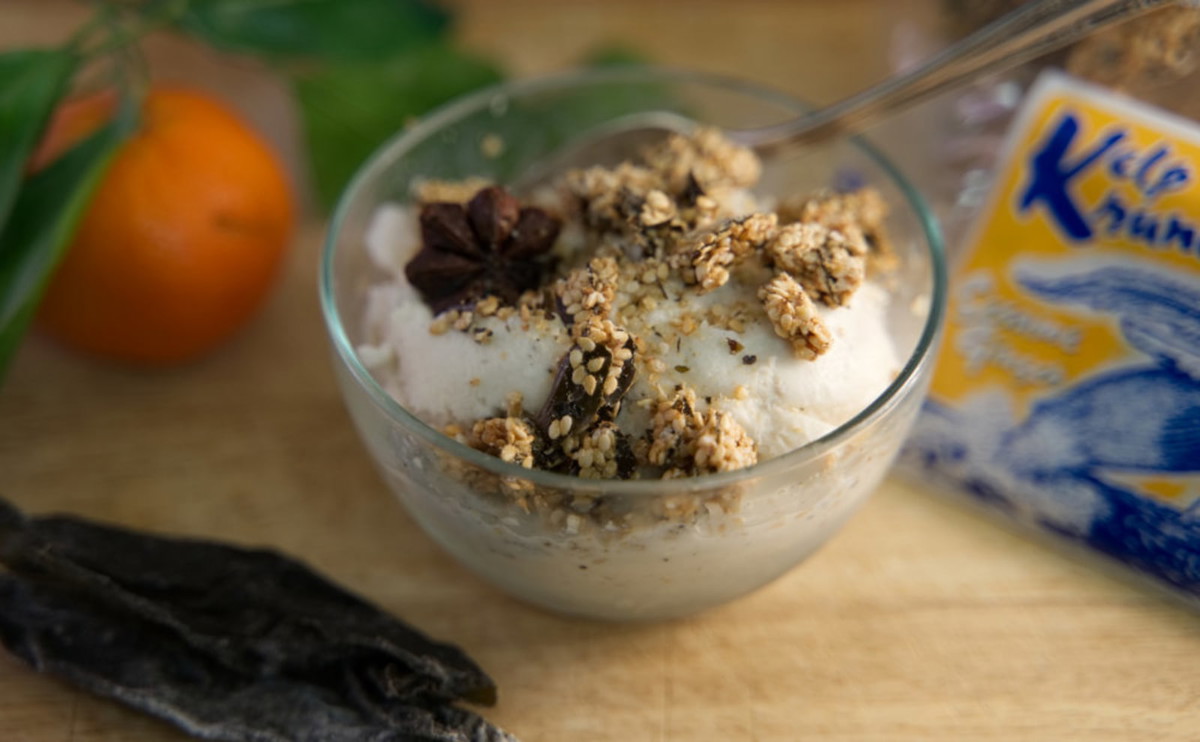 Kelp Krunch Ice Cream Recipe