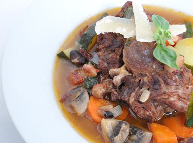 Image of Chipotle Oxtail Minestrone Soup