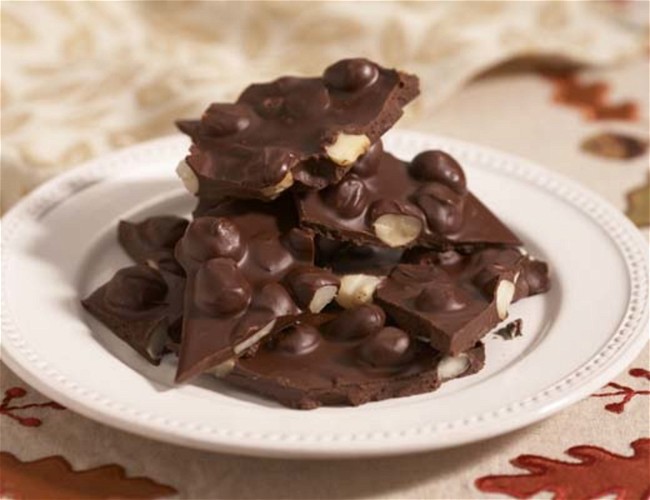 Image of Chocolate Macadamia Nut Brittle