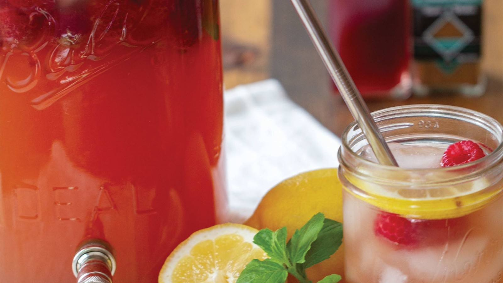 Grilled Raspberry Lemonade  Olivelle The Art of Flavor®