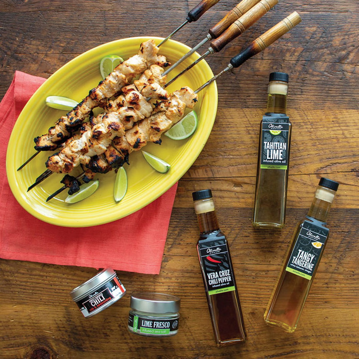 Sweet and Smoky Chicken Skewers