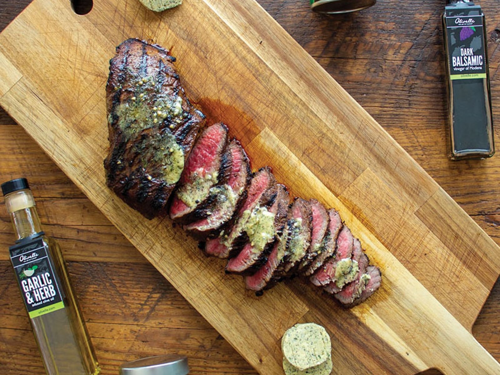 Brazilian Steak with a Garlic Herb Marinade - Hey Grill, Hey