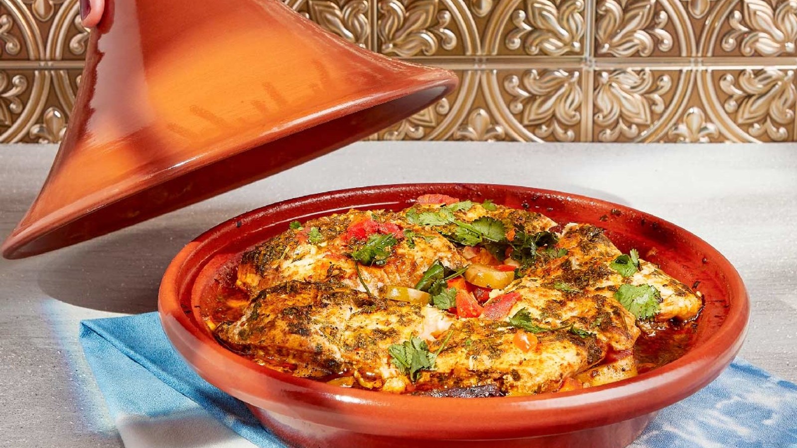 Image of Moroccan Style Fish Tagine