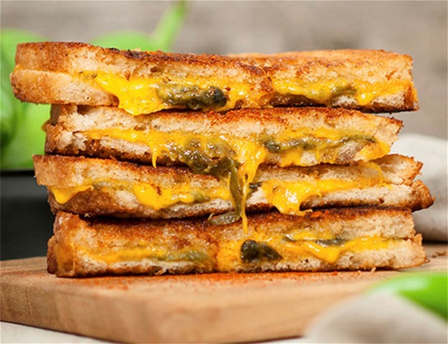 Image of Classic Grilled Cheese Sandwich with Hatch Pepper