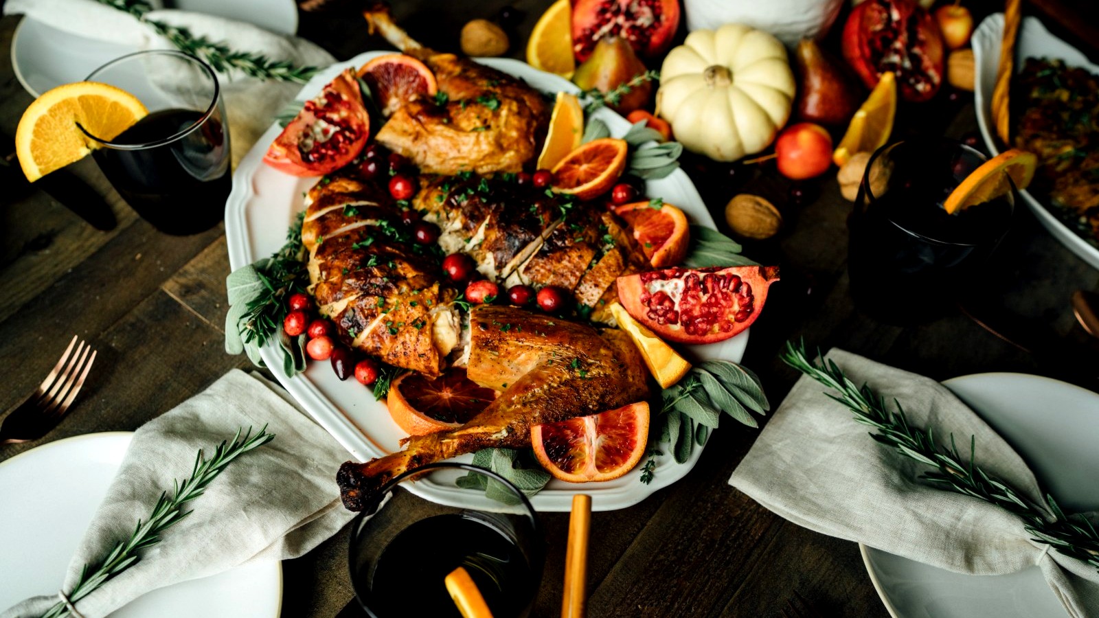 Image of Savory Garlic Herb-Roasted Turkey