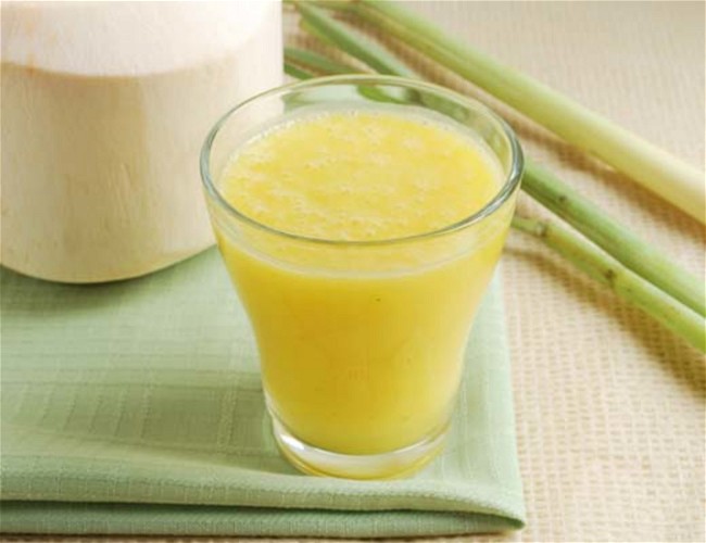 Image of Coconut, Lemon Grass, and Pineapple Drink