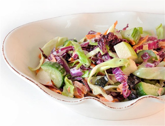 Image of Red Napa and Cabbage Slaw