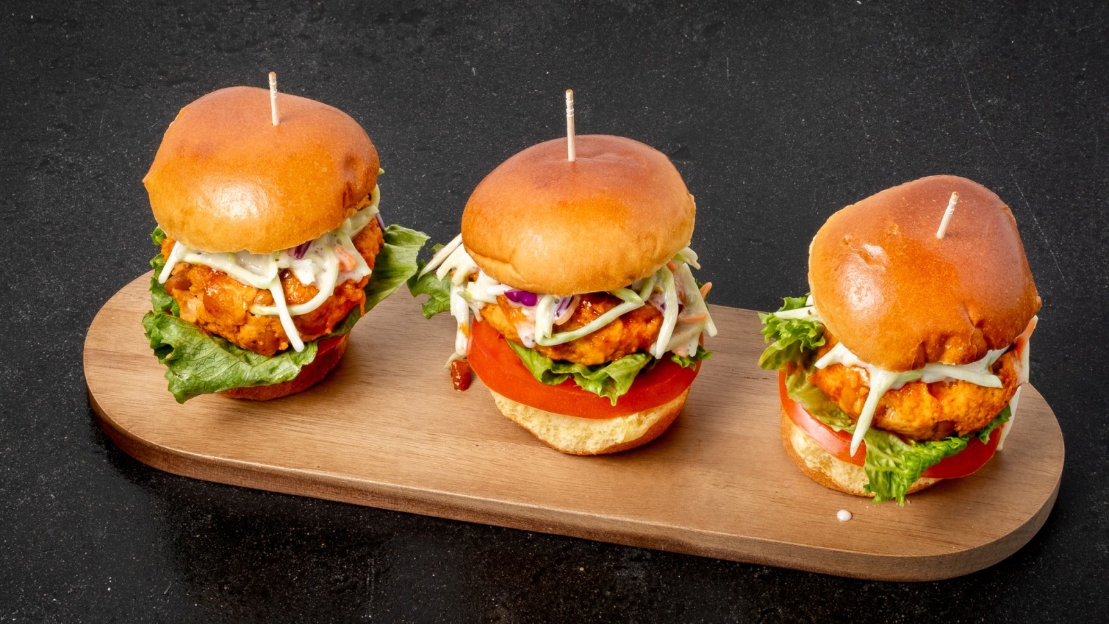 Image of Buffalo Bean & Chicken Sliders