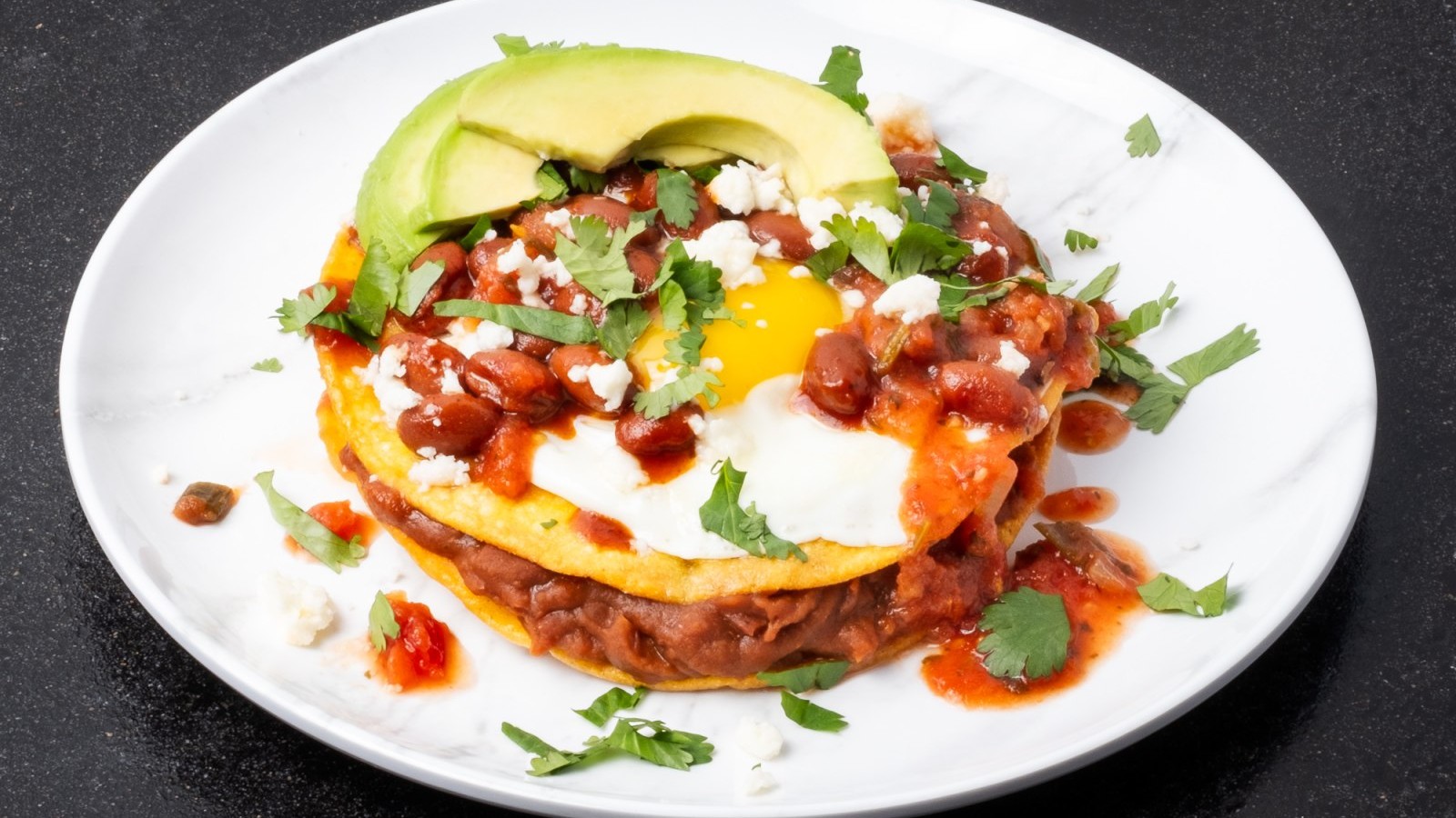 Image of Chipotle Bean Huevos Rancheros