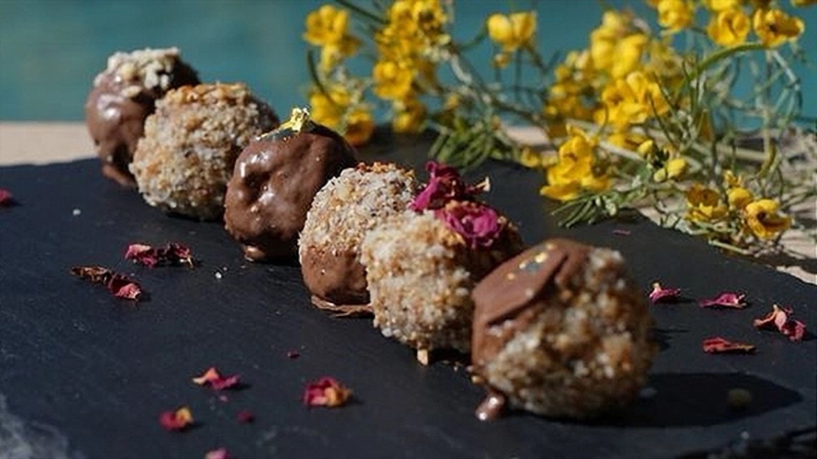 Image of Copra Laddu (coconut and dates)