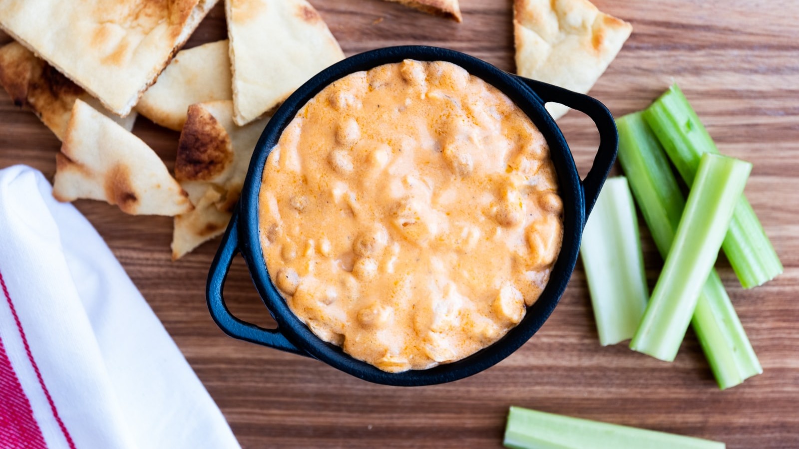 Image of Buffalo Baked Bean & Chicken Dip