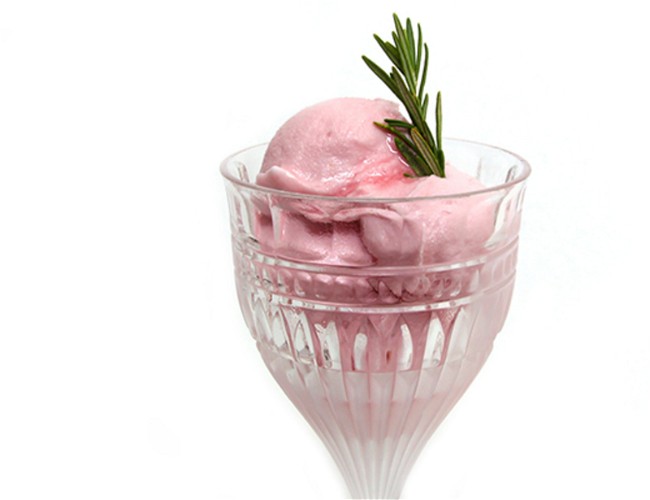 Image of Cotton Candy® Grape and Rosemary Sorbet