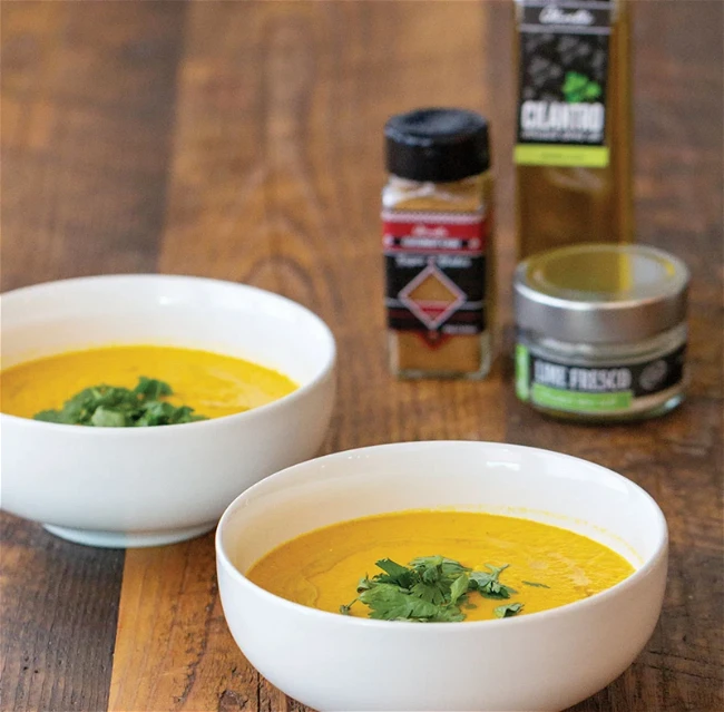 Image of Coconut Chai Carrot Soup