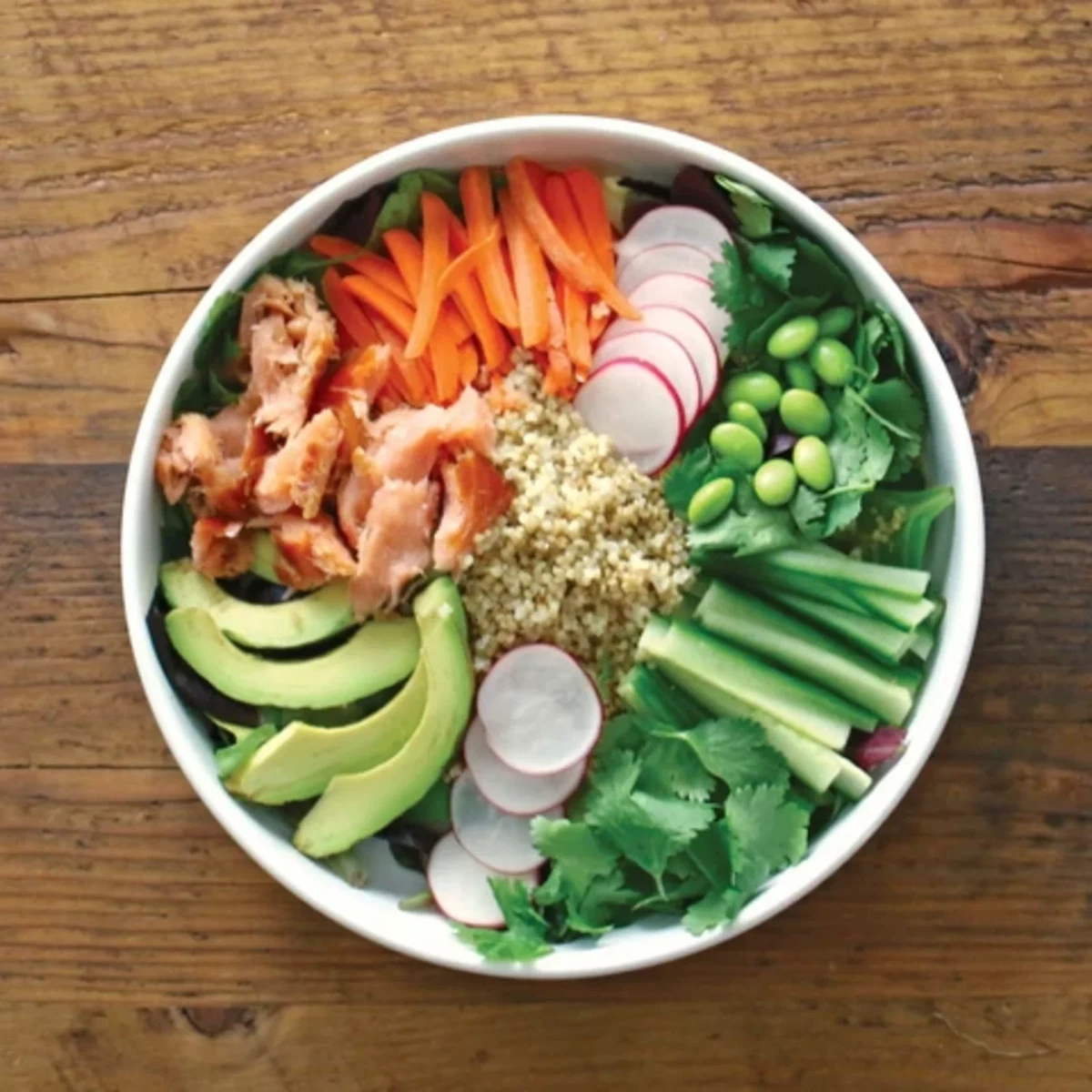 Smoked Salmon and Quinoa Bowl