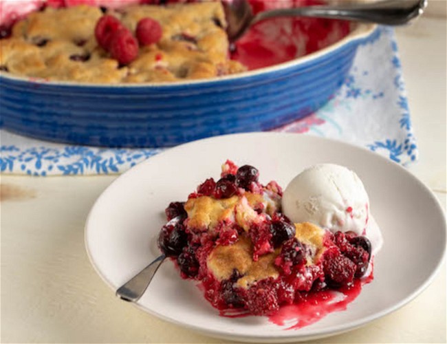 Image of Cranraspberry Cobbler