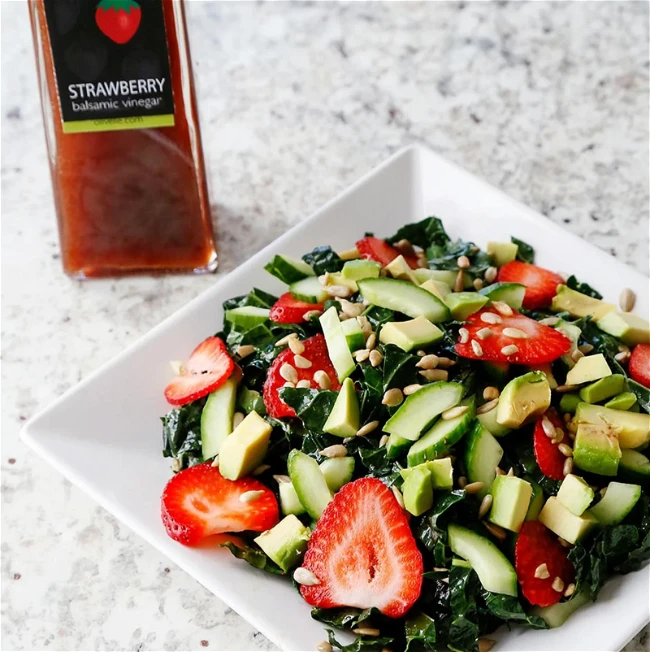 Image of Strawberry Kale Salad