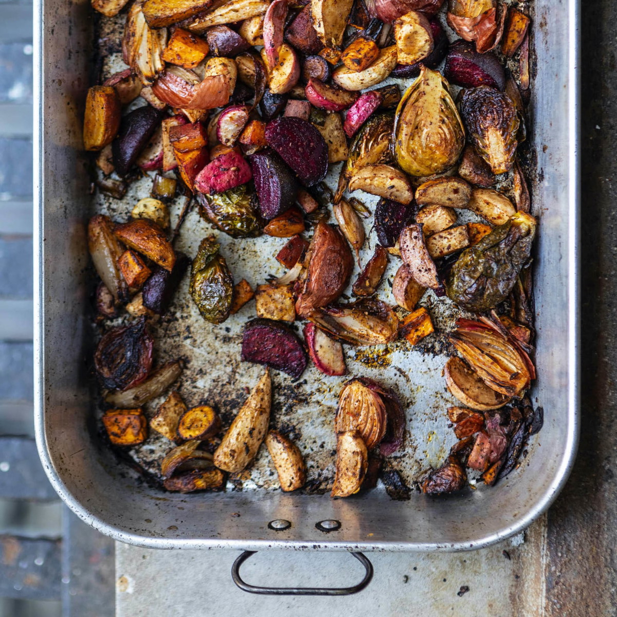 Sumac Roasted Vegetables with Fennel Seeds