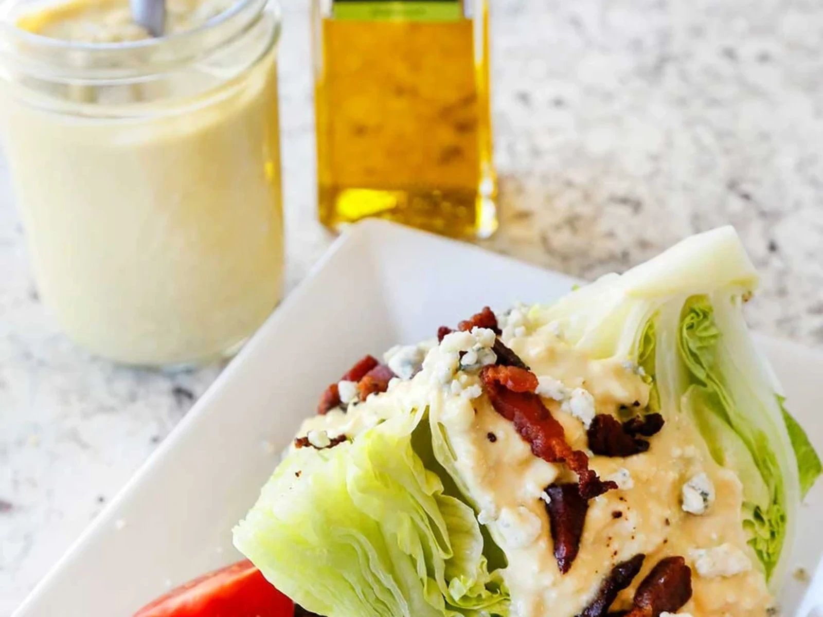 blue cheese balsamic vinaigrette salad dressing Classic Wedge with brand_ELIZA_J Express Women's Editor High color:PINK - PINK
