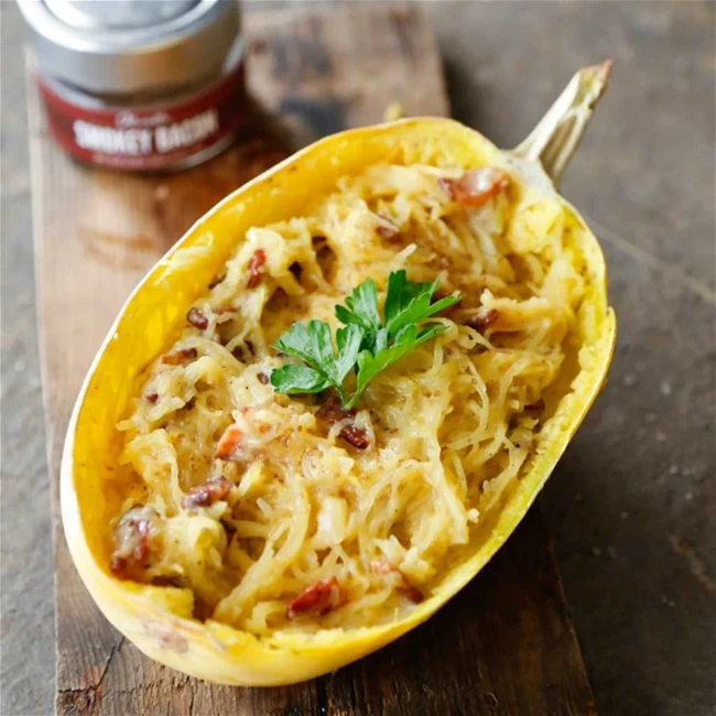 Image of Spaghetti Squash Carbonara