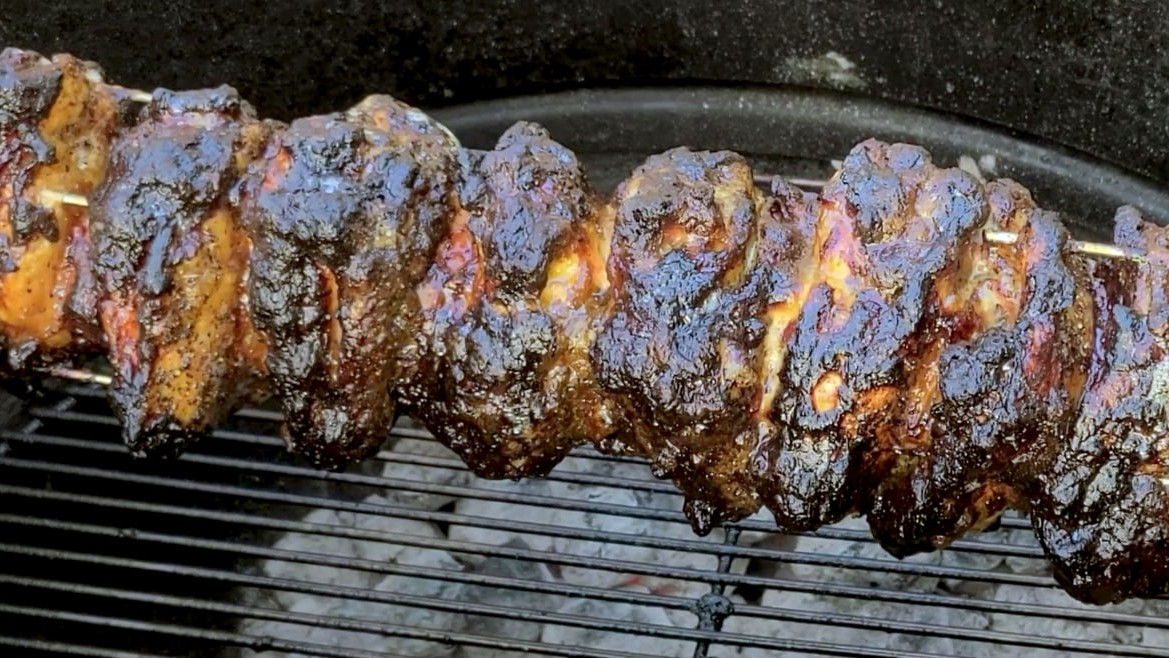 Image of Peppered Spit Chicken Thighs