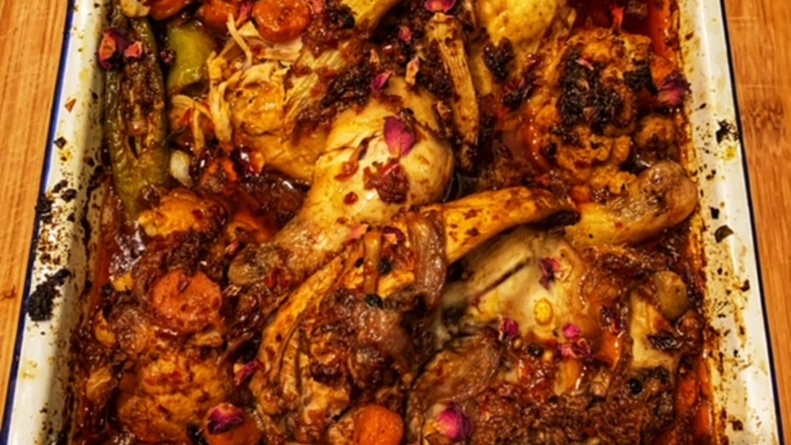 Image of Harissa chicken and cauliflower