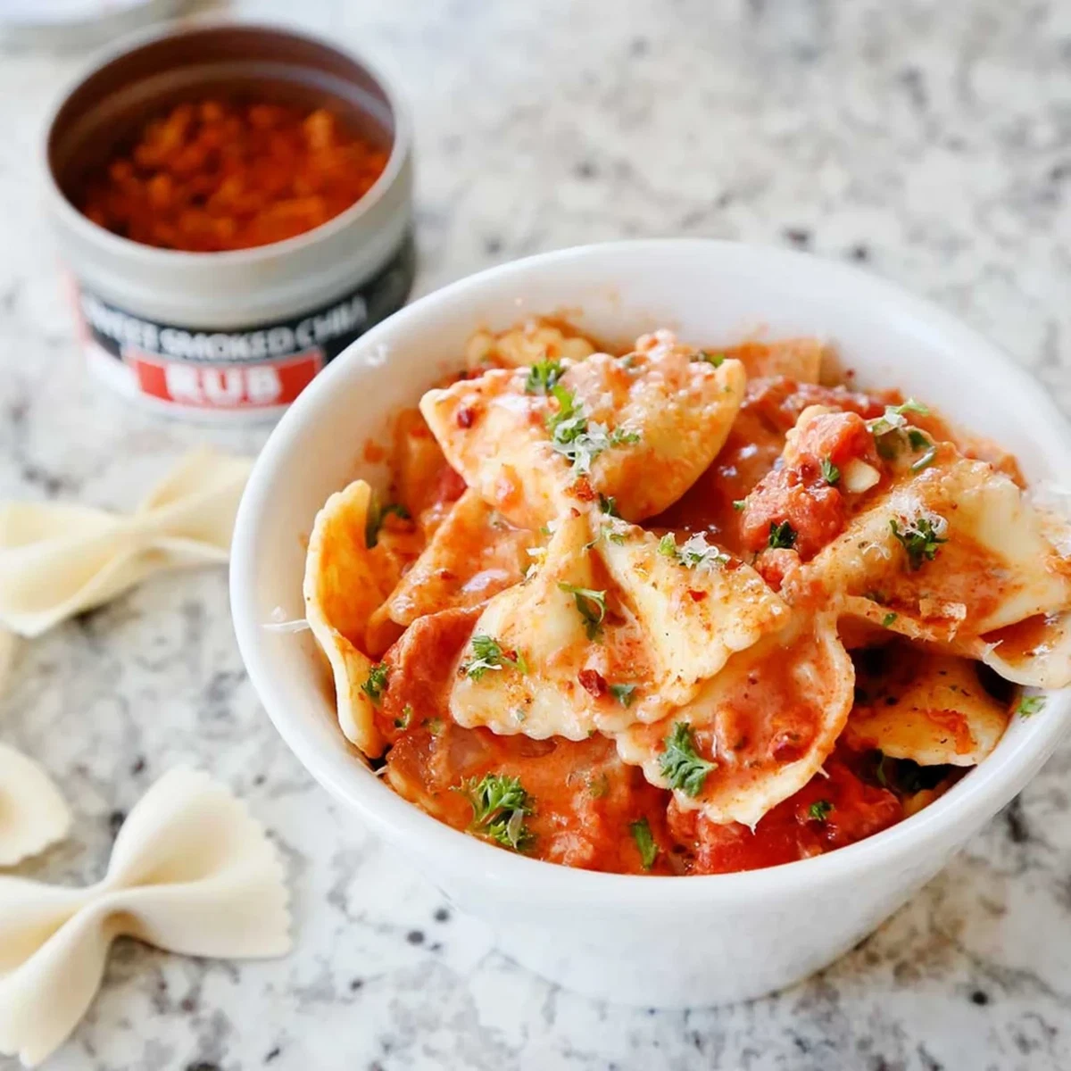 Pasta with Vodka Cream Sauce