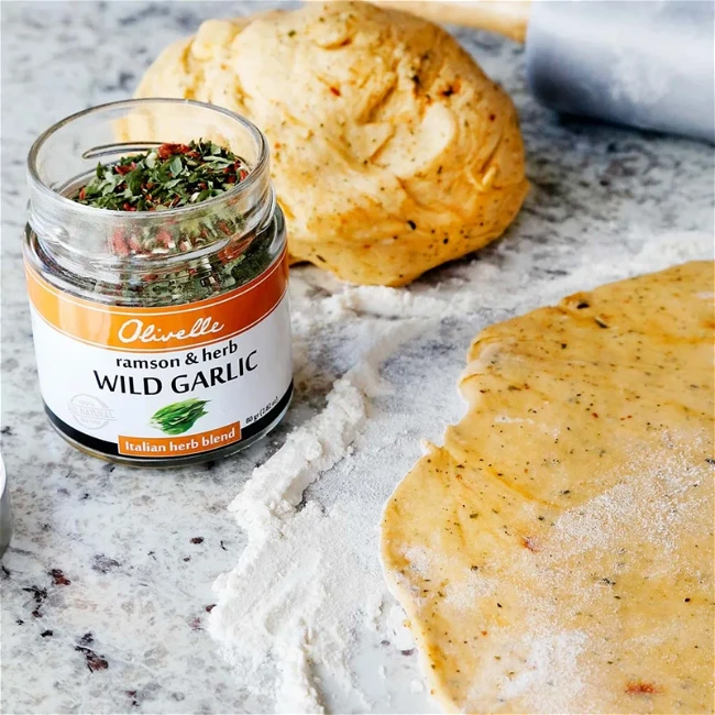 Image of Wild Garlic Pizza Dough