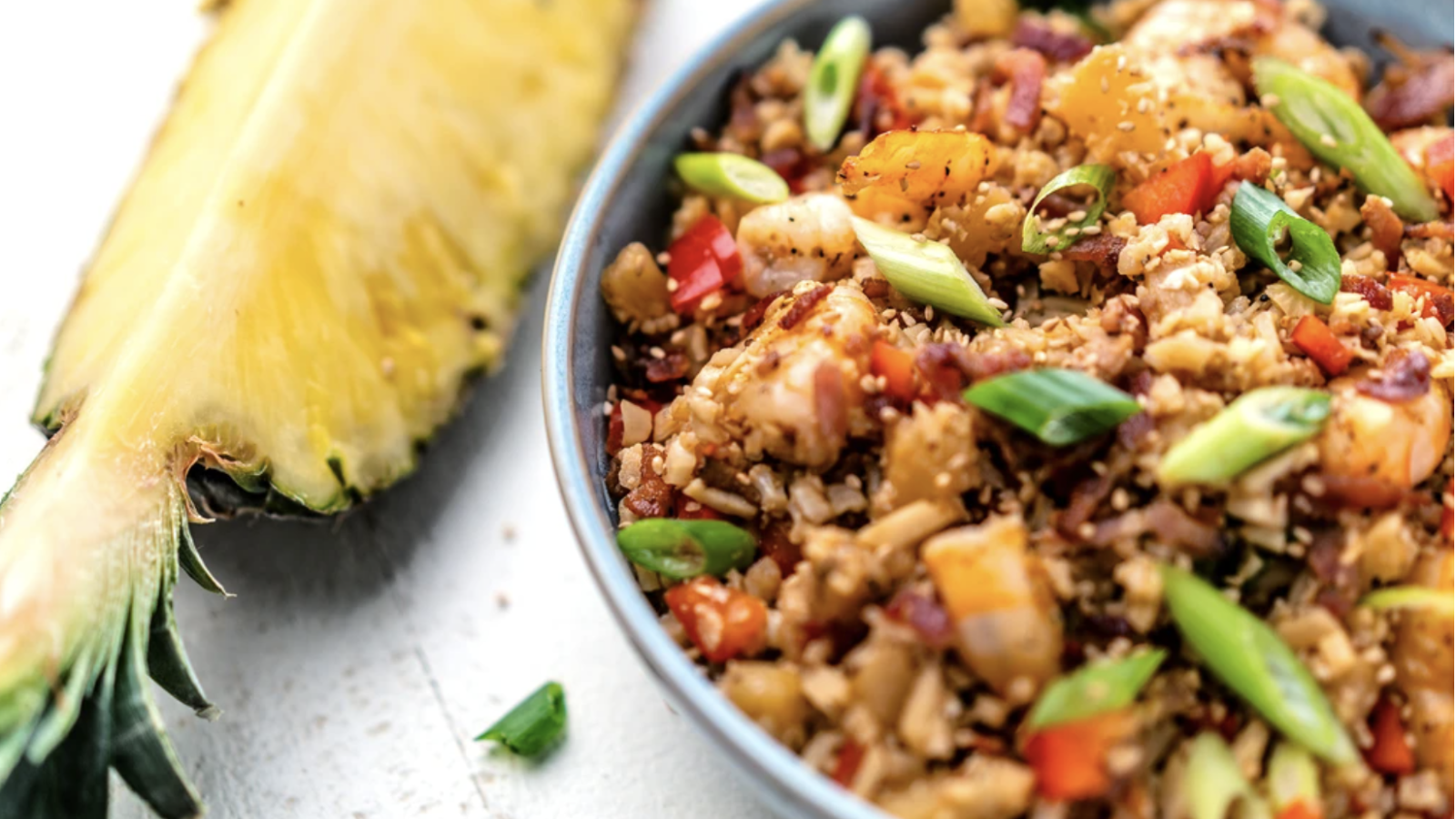 Image of Teriyaki Shrimp and Pineapple Stir Fry