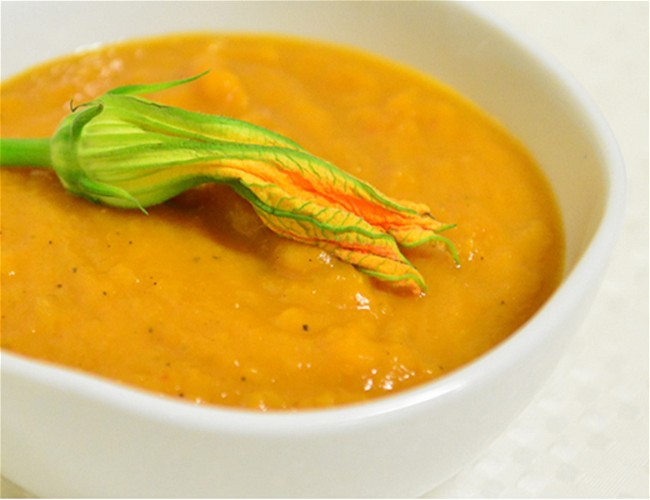 Image of Creamy Roasted Butternut Squash Bisque