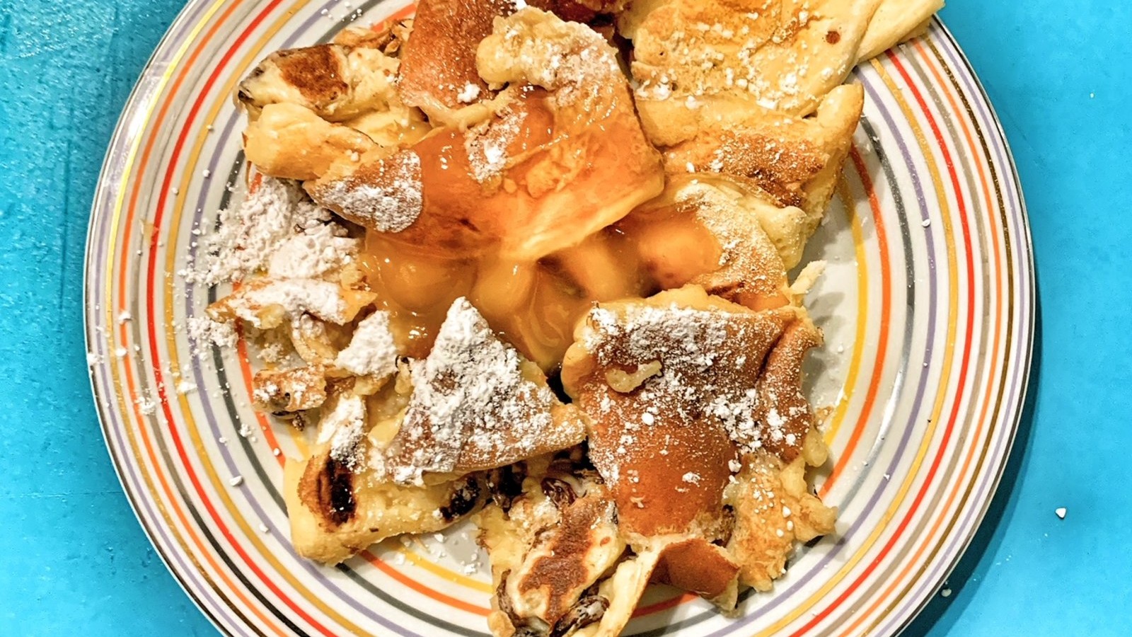 Image of Kaiserschmarrn with French lemon curd