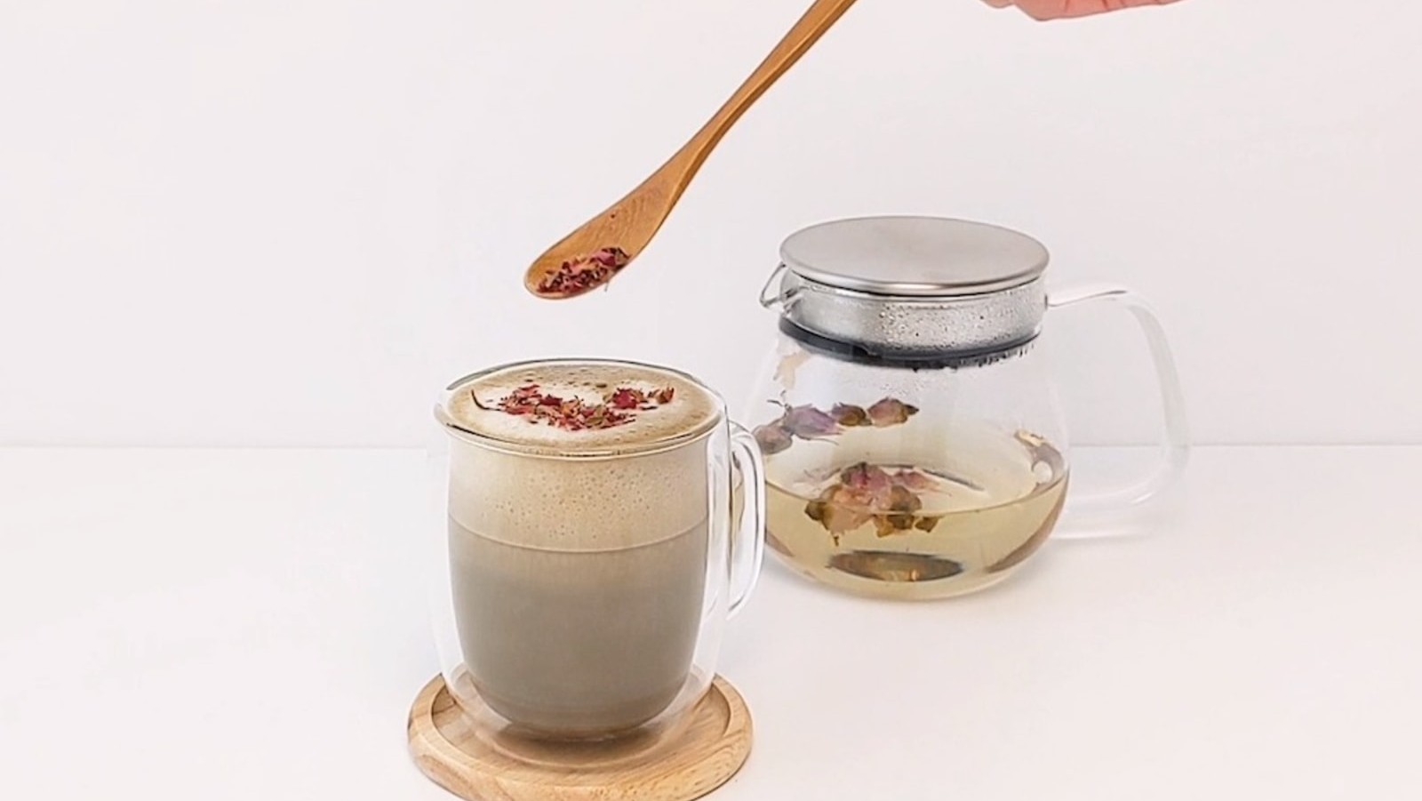 Rose Tea Latte Recipe