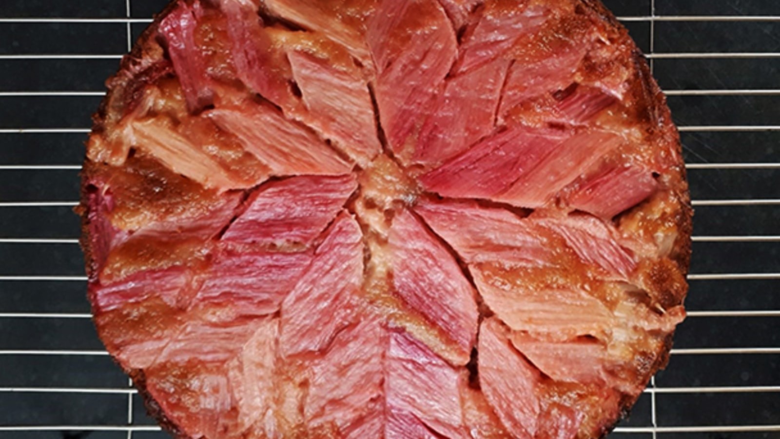 Image of Rhubarb Upside-Down Cake