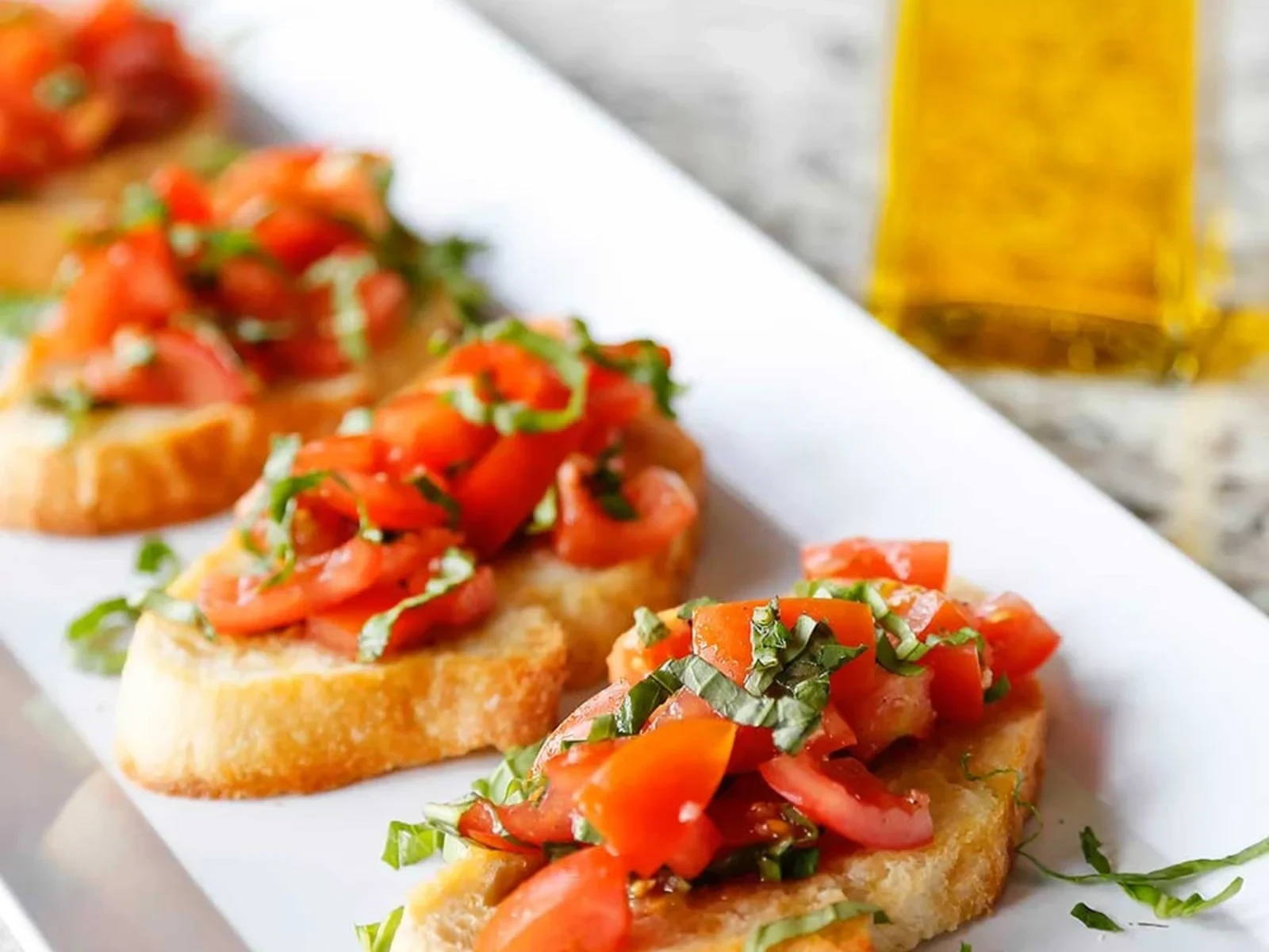 Tomato Basil Bruschetta