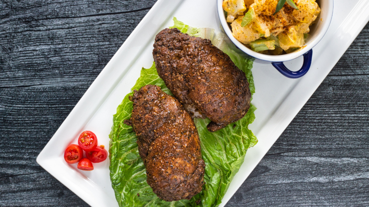 Crispy Baked Baharat Chicken